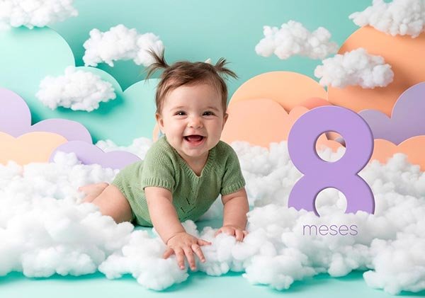 Valeria cumple 7 meses