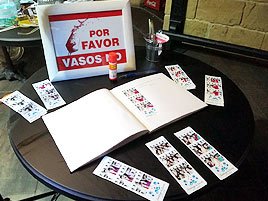 Álbum de firmas para los novios