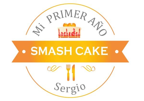 Anagrama Smash Cake Sergio